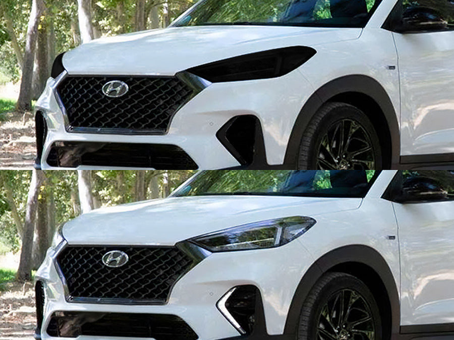 hyundai tucson 2019-2021 Headlight Tint Appearance