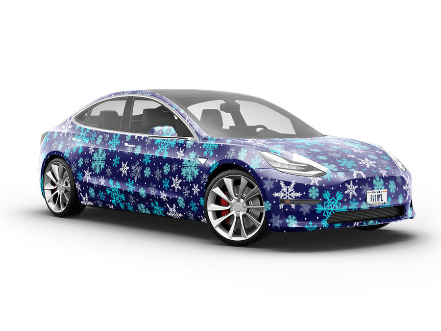 Ice Age Snow Vehicle Vinyl Wrap