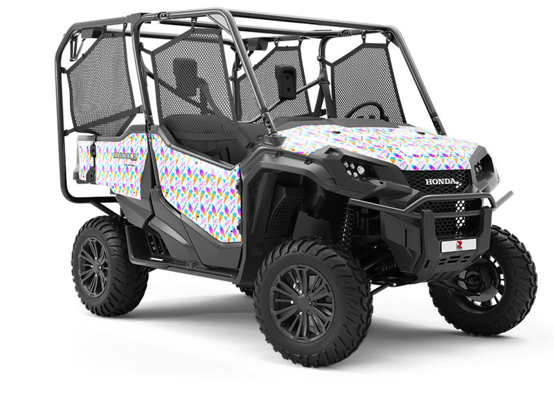 Ice Cream Summertime Utility Vehicle Vinyl Wrap