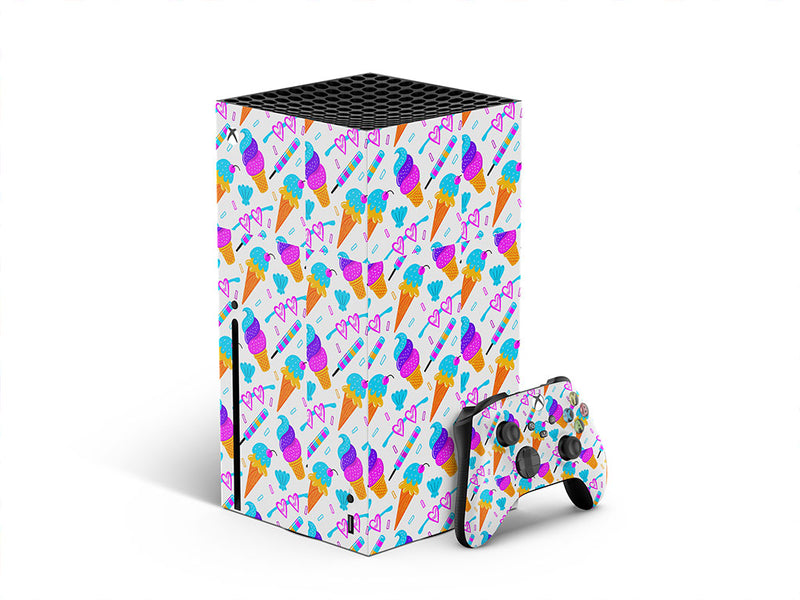 ice cream summertime XBOX DIY Decal