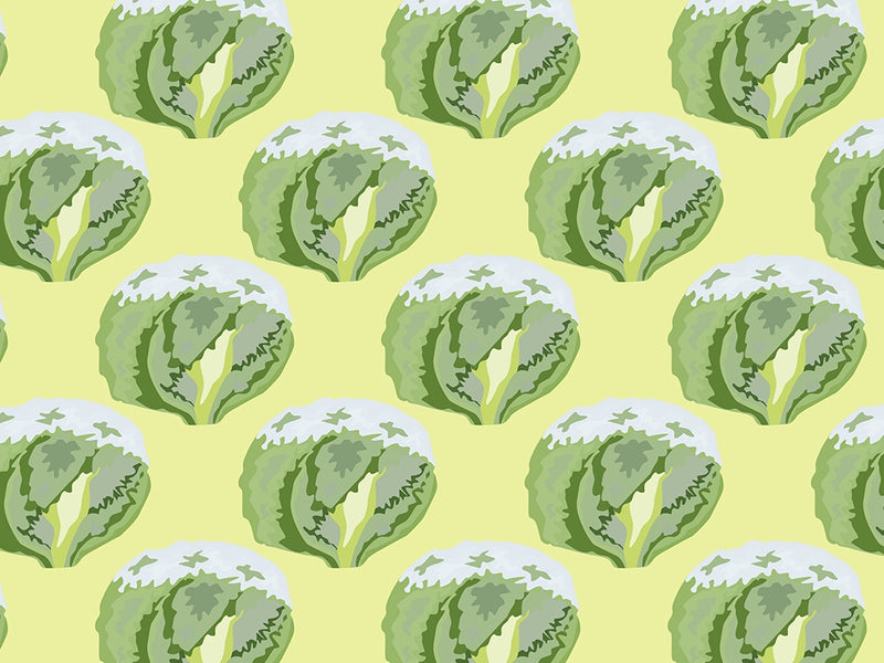 Iceberg Maverick Vegetable Vinyl Wrap Pattern~Rwraps Series 914 Digitally Printed Vinyl Wrap~0