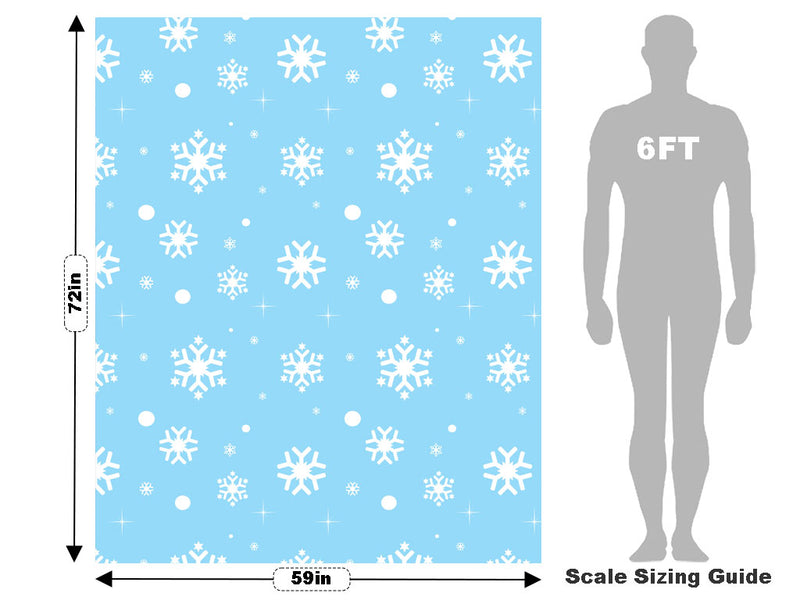 Iced Out Snow Vehicle Wrap Scale~Rwraps Series 914 Iced Out Snow Measurements~1