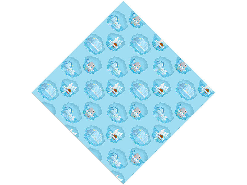 Icy Reflections Animal Vinyl Wrap Pattern