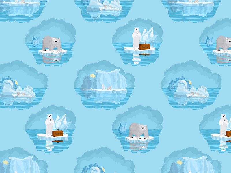 Icy Reflections Animal Vinyl Wrap Pattern~Rwraps Series 914 Digitally Printed Vinyl Wrap~0