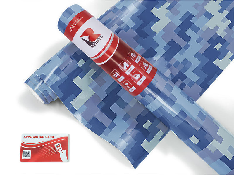 icy tundra pixel Craft Vinyl Roll