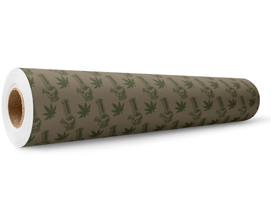 Idle Hands Cannabis Wrap Film Wholesale Roll~Rwraps Series 914 Digitally Printed Vinyl Roll~5