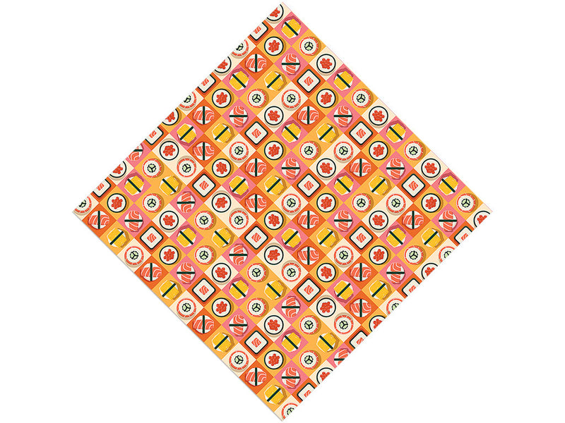 Ikura Art Food Vinyl Wrap Pattern