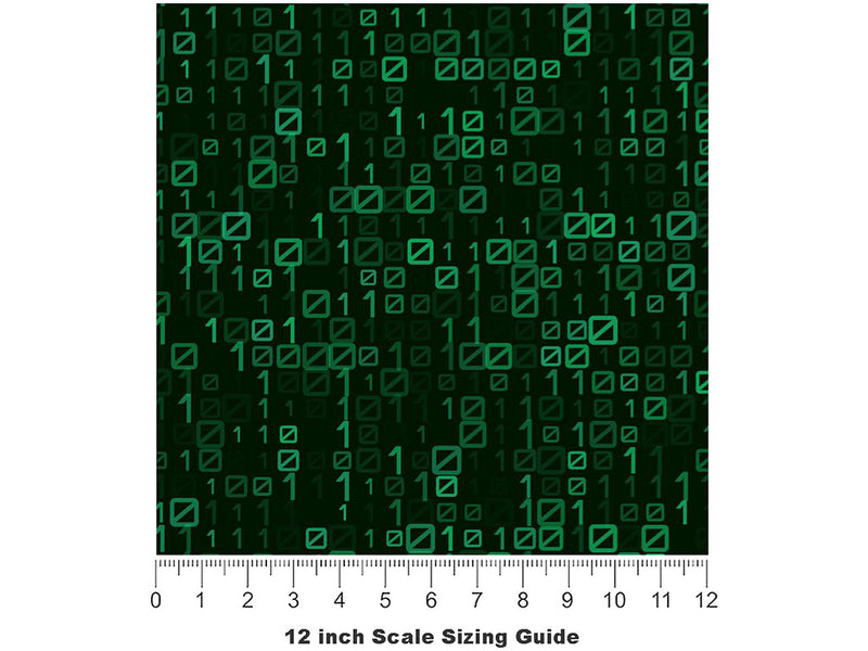 Illusory Choice Technology Vinyl Film Pattern Size 12 inch Scale~Rwraps Illusory Choice Technology Sizing Chart~3