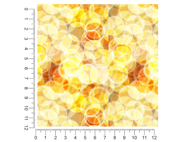 imaginary doubloons bokeh 1ft x 1ft Craft Sheets
