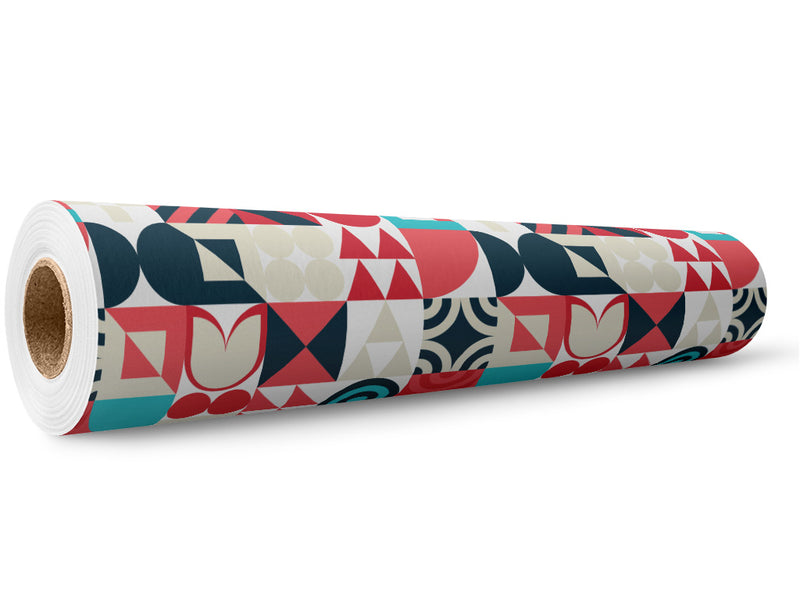 Imperious Designs Mosaic Wrap Film Wholesale Roll~Rwraps Series 914 Digitally Printed Vinyl Roll~5