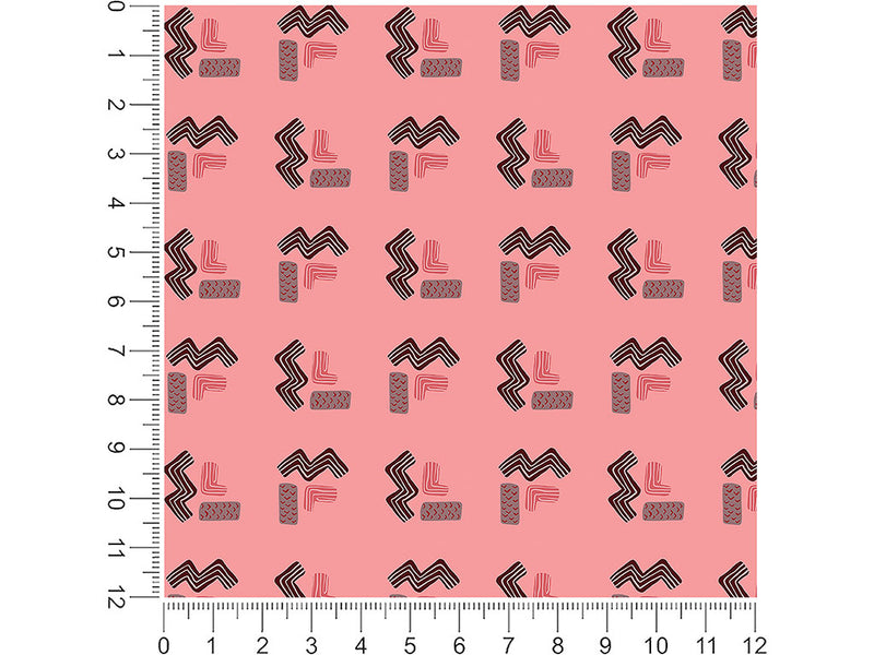 in bed abstract geometric 1ft x 1ft Craft Sheets