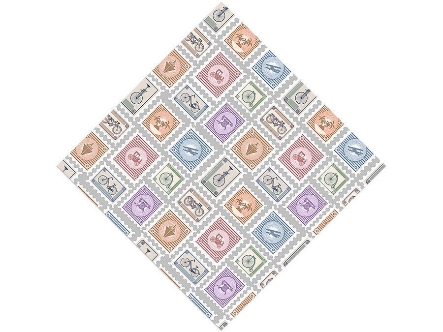 In Post Sticker Bomb Vinyl Wrap Pattern