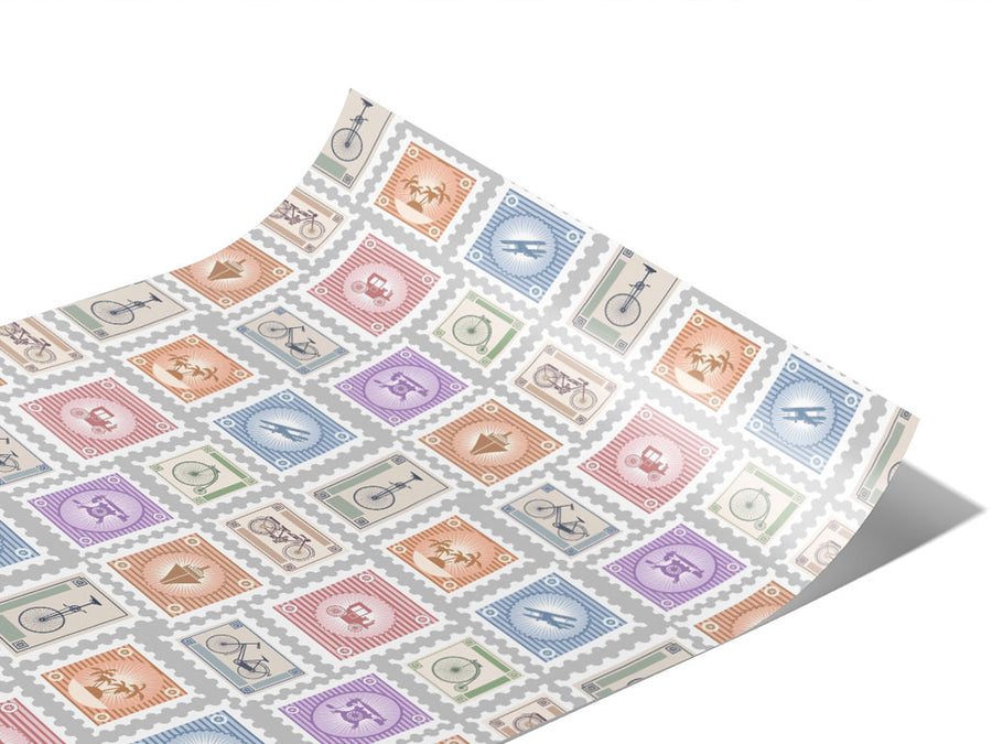 In Post Sticker Bomb Vinyl Wraps~Rwraps Series 914 Digitally Printed Vinyl Wrap~1