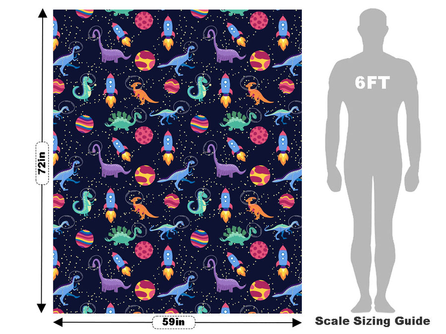 In Space Dinosaur Vehicle Wrap Scale~Rwraps Series 914 In Space Dinosaur Measurements~1