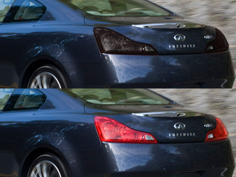 g37 (sedan) Before and After Smoked Taillights