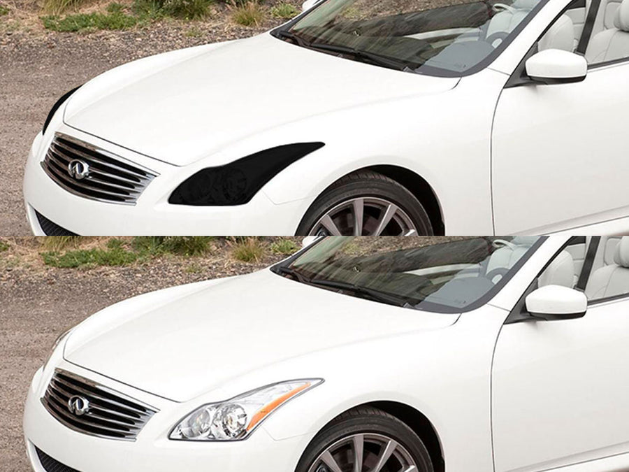 infiniti g37 2009-2013 (convertible) Headlight Tint Appearance