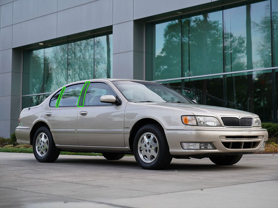 infiniti i30 1996-1999 Pillar Post Trim Installation Location