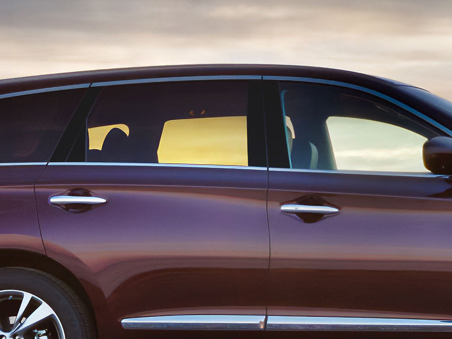 infiniti jx35 2013-2013 Gloss Black Pillar Cover Diagram