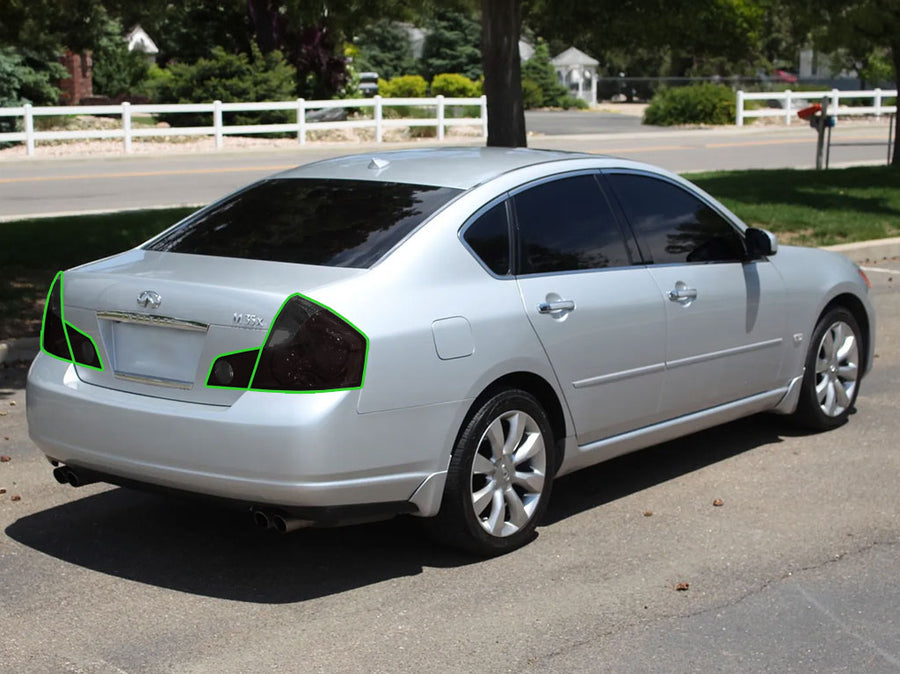 m35 Tail Light Tint Installation Points