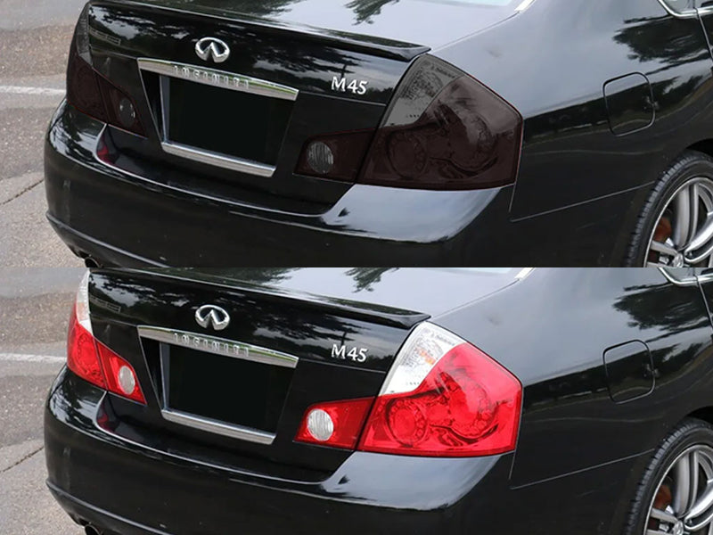 m45 Before and After Smoked Taillights