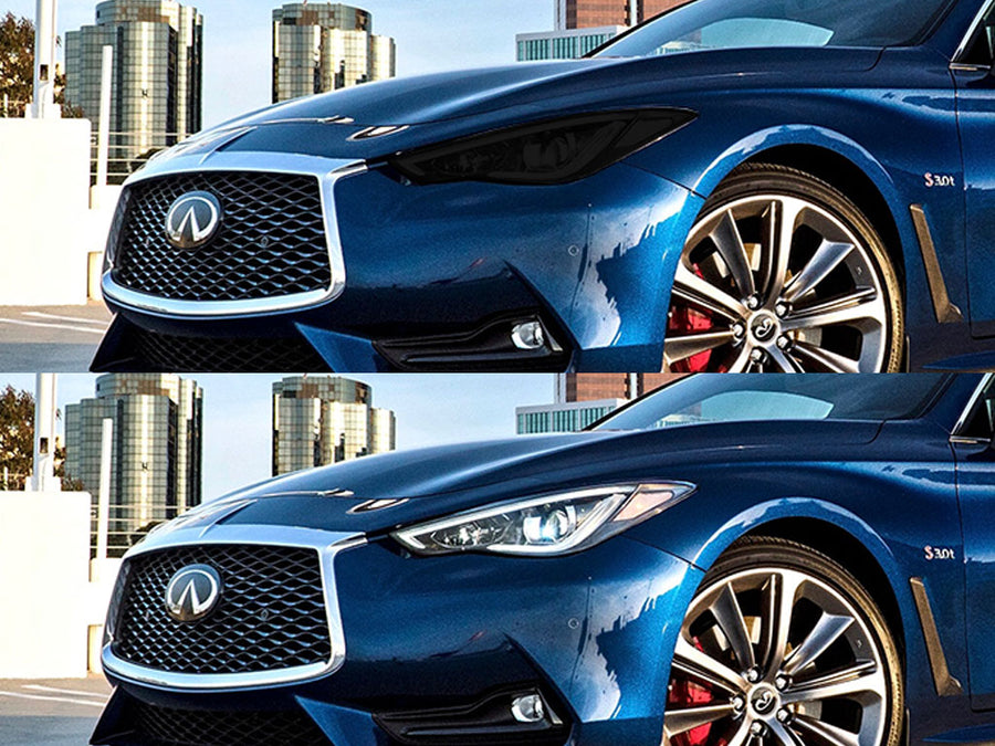 infiniti q60 2017-2020 Headlight Tint Appearance