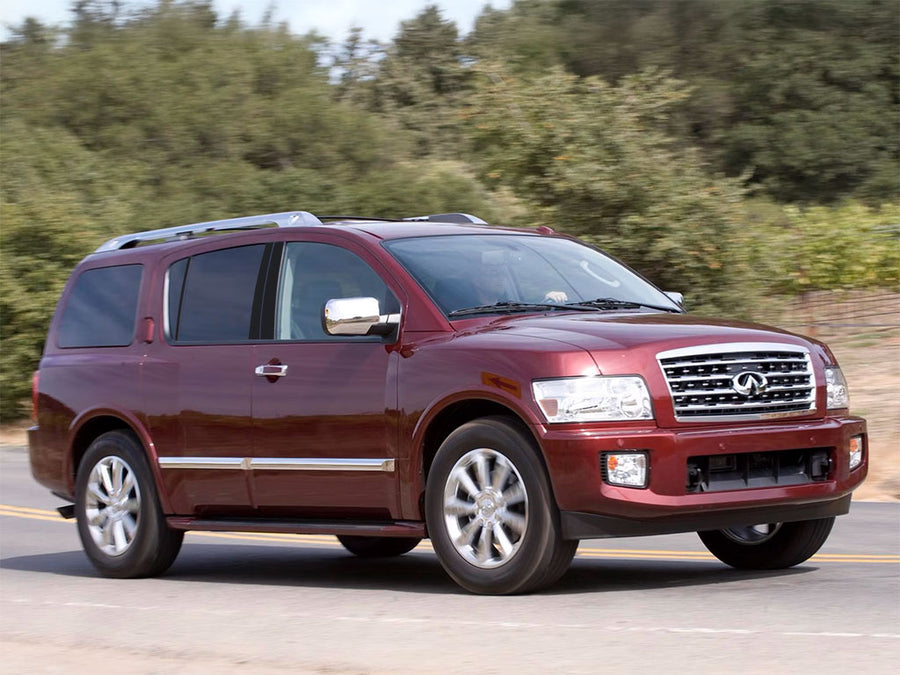 infiniti qx56 2004-2010 Piano Black Pillar Trim