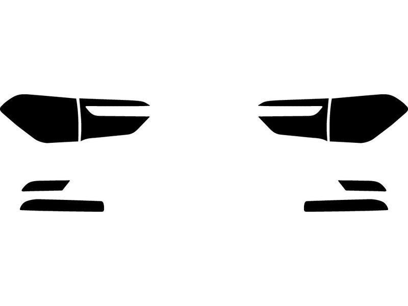 qx80 Precut Tail Light Tint Diagram