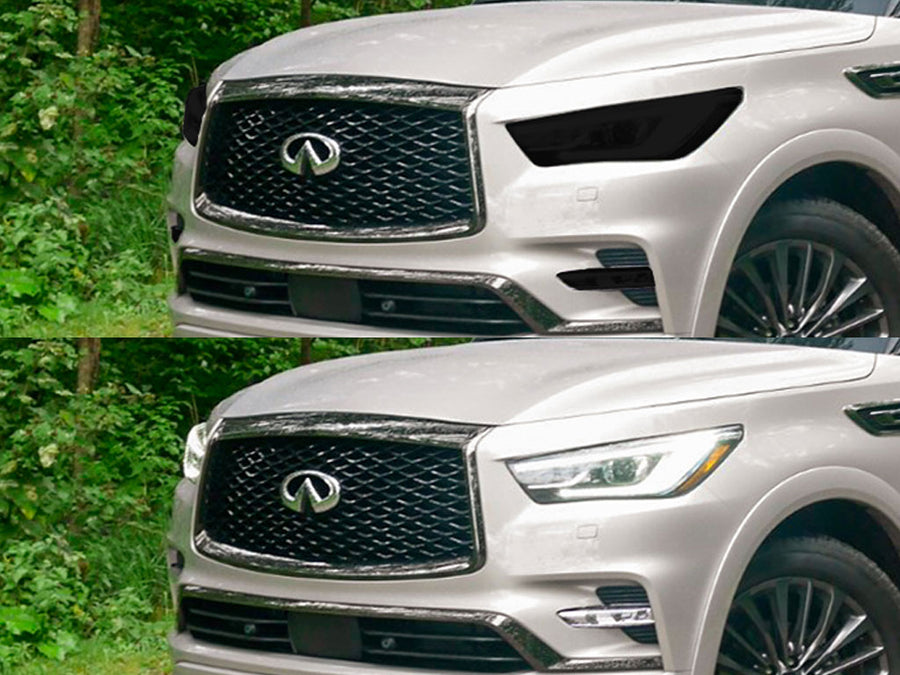 infiniti qx80 2018-2024 Headlight Tint Appearance