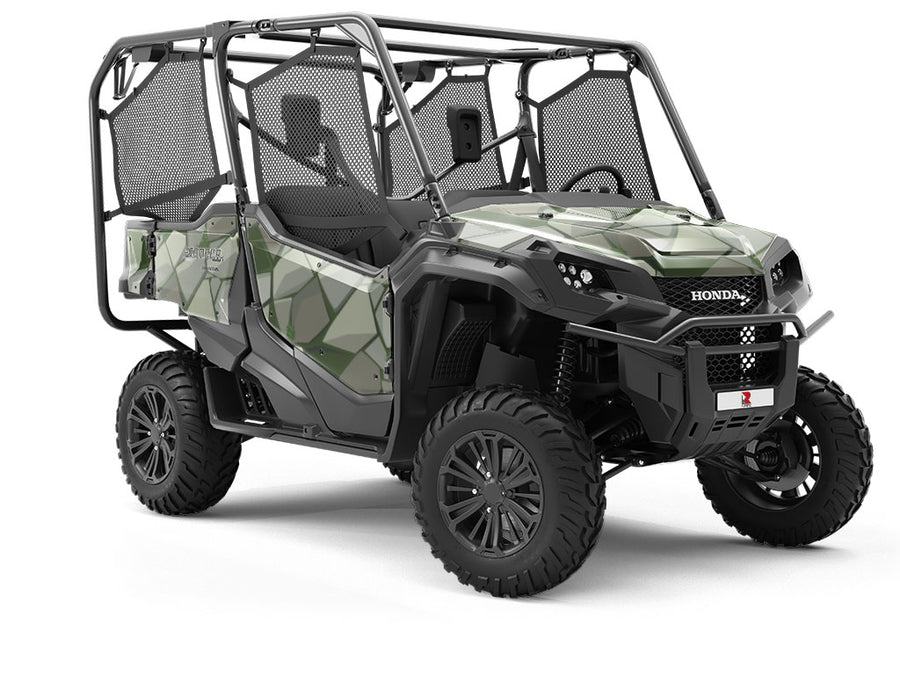Ingrown Moss Cobblestone Utility Vehicle Vinyl Wrap