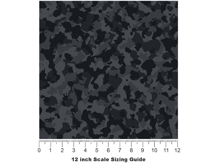 Ink Multicam Camouflage Vinyl Film Pattern Size 12 inch Scale~Rwraps Ink Multicam Camouflage Sizing Chart~3
