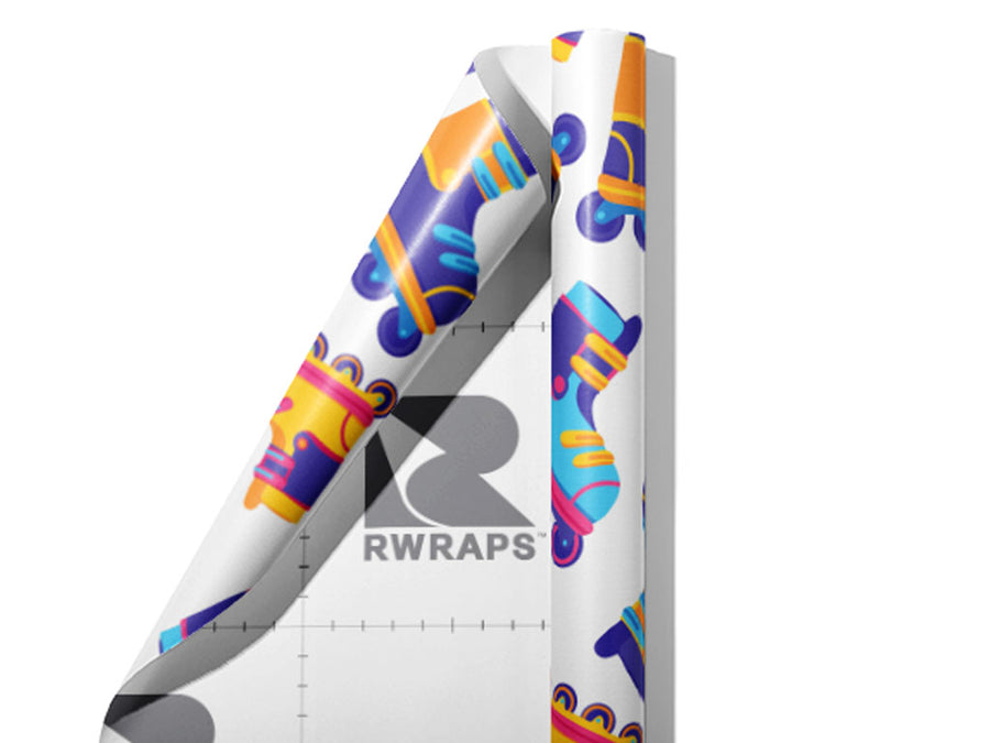 Inline Boardwalk Sport Wrap Film Sheets~Rwraps Series 914 Inline Boardwalk Sport Scrolled Sheet~3