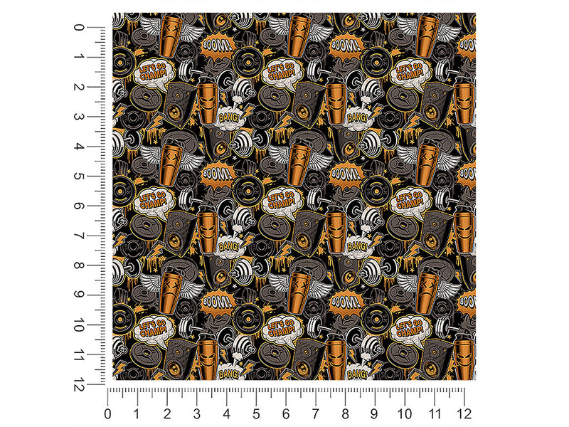 inside king graffiti 1ft x 1ft Craft Sheets