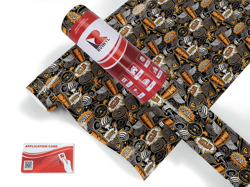 inside king graffiti Craft Vinyl Roll