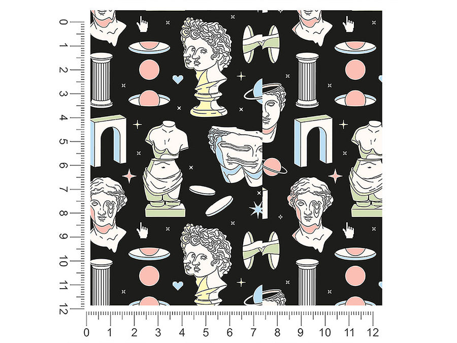 interdimensional statues greco roman 1ft x 1ft Craft Sheets