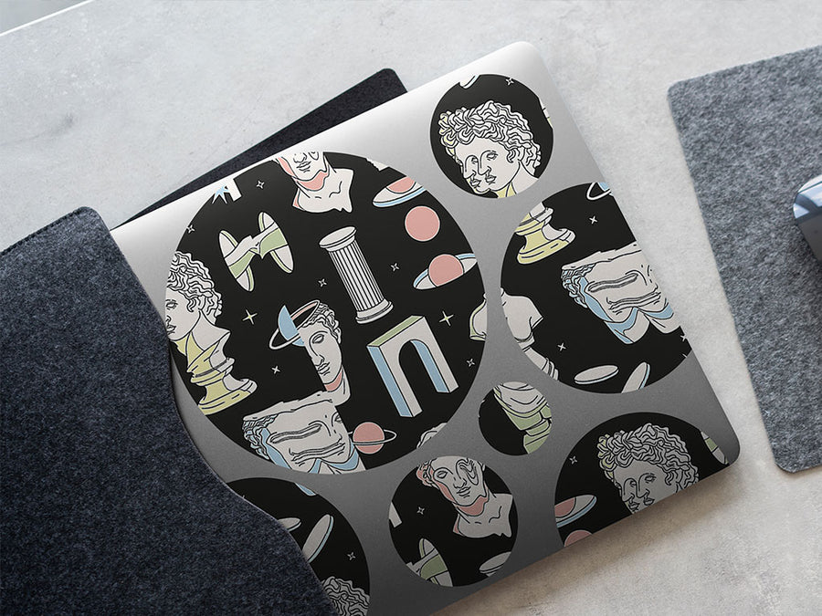 interdimensional statues greco roman DIY Laptop Stickers
