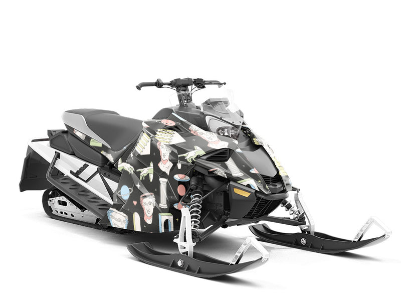 Interdimensional Statues Greco Roman Custom Wrapped Snowmobile