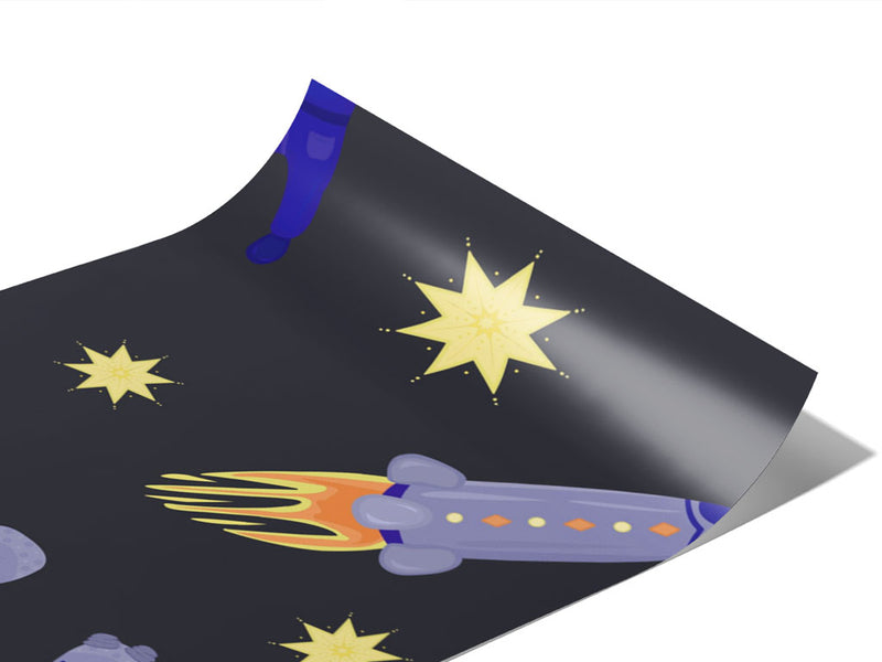 Interplanetary Honeymoon Science Fiction Vinyl Wraps~Rwraps Series 914 Digitally Printed Vinyl Wrap~0