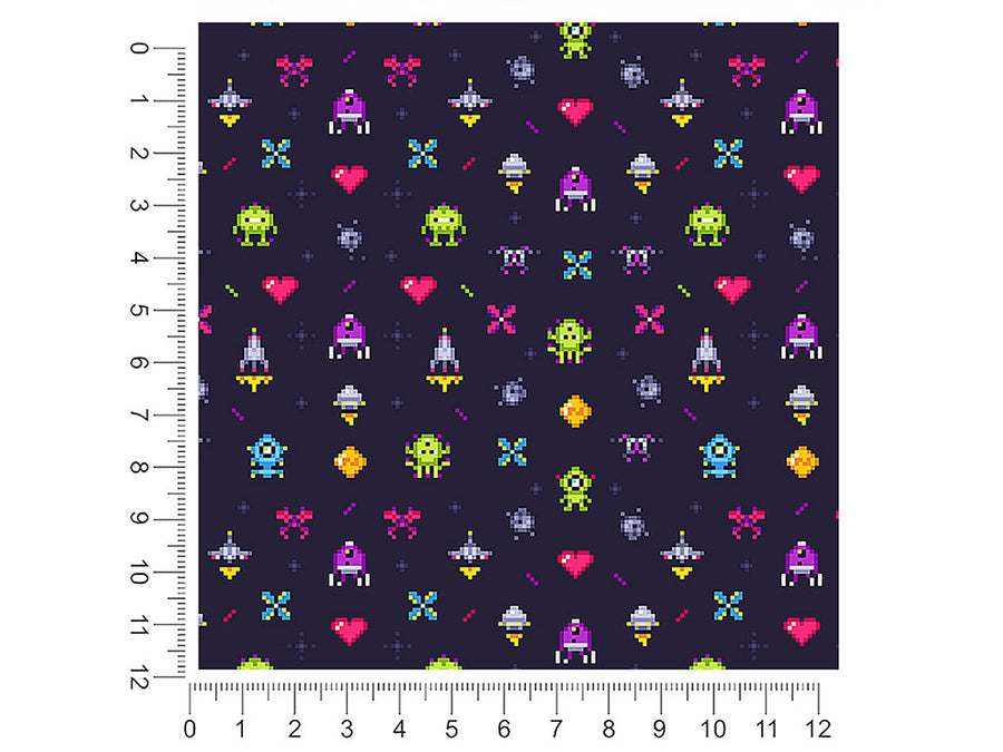 interplanetary rockets gaming 1ft x 1ft Craft Sheets