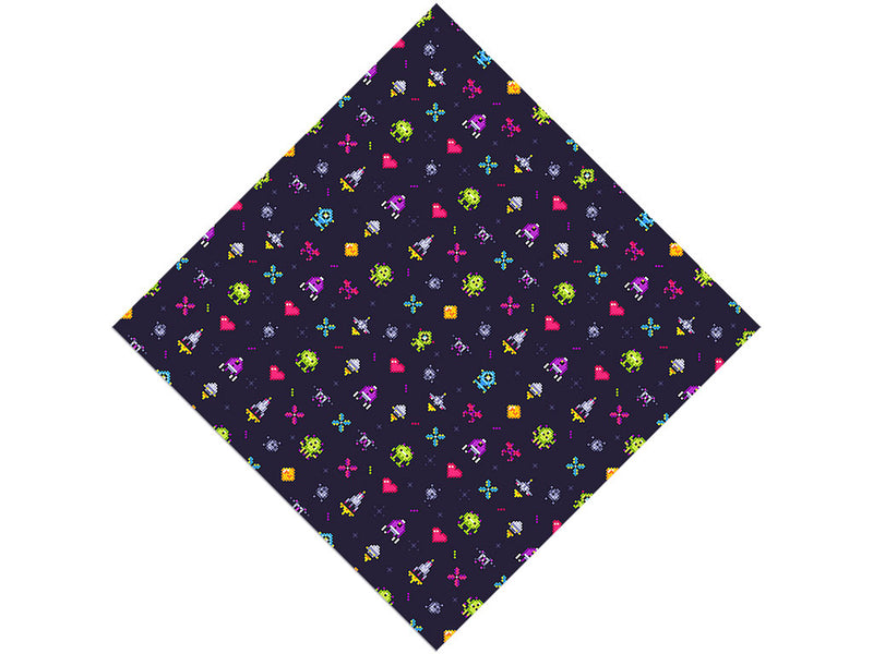 Interplanetary Rockets Gaming Vinyl Wrap Pattern
