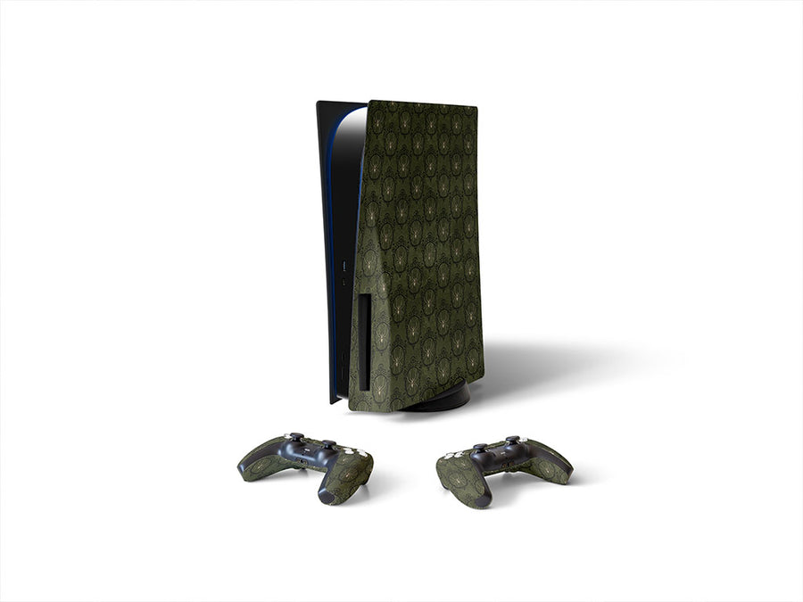 intricate webs gothic Sony PS5 DIY Skin