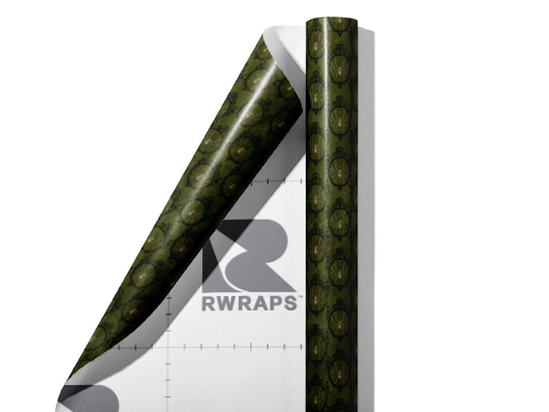 Intricate Webs Gothic Wrap Film Sheets~Rwraps Series 914 Intricate Webs Gothic Scrolled Sheet~3