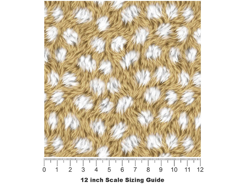 Inverse Yeti Vinyl Film Pattern Size 12 inch Scale~Rwraps Inverse Yeti Sizing Chart~3