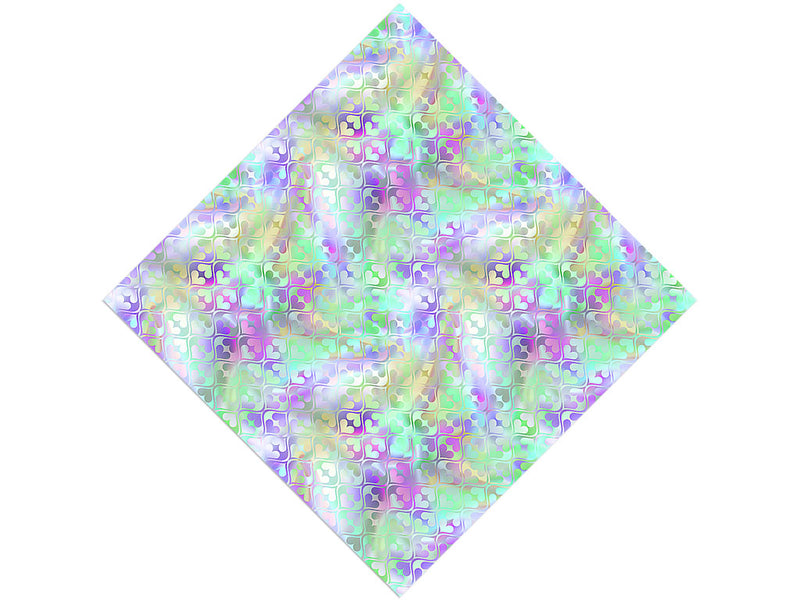 Iridescent Charm Heart Vinyl Wrap Pattern