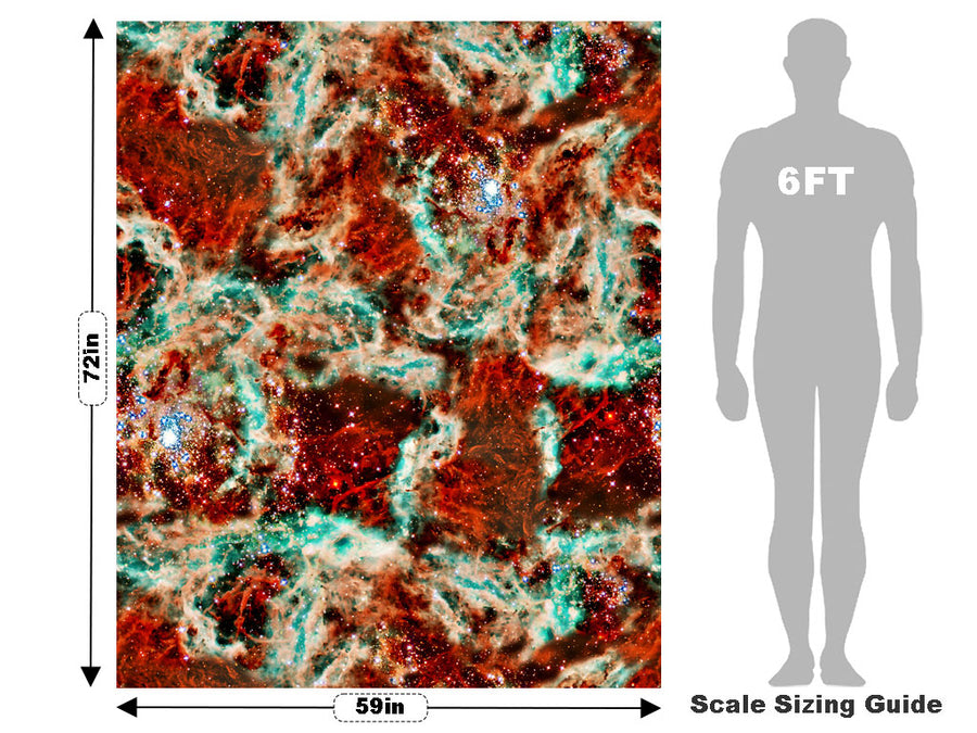 Iris Eye Science Fiction Vehicle Wrap Scale~Rwraps Series 914 Iris Eye Science Fiction Measurements~1