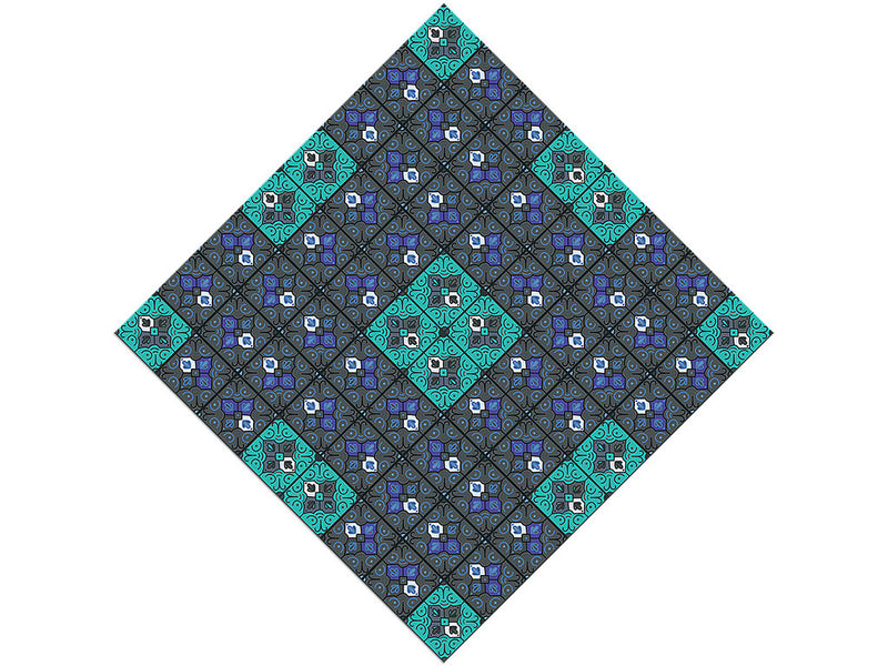 Iris Tile Vinyl Wrap Pattern