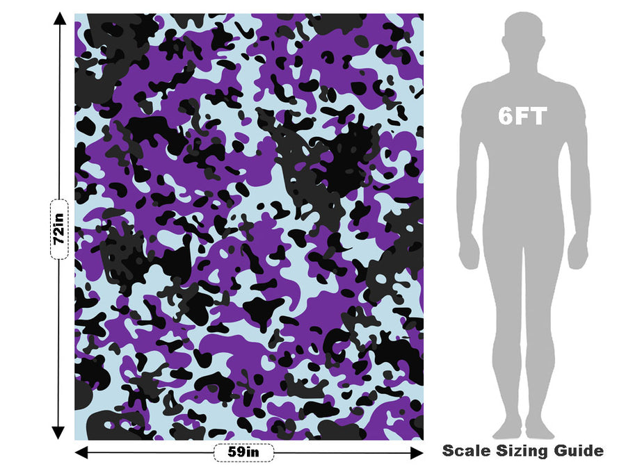 Iris Multicam Camouflage Vehicle Wrap Scale~Rwraps Series 914 Iris Multicam Camouflage Measurements~2