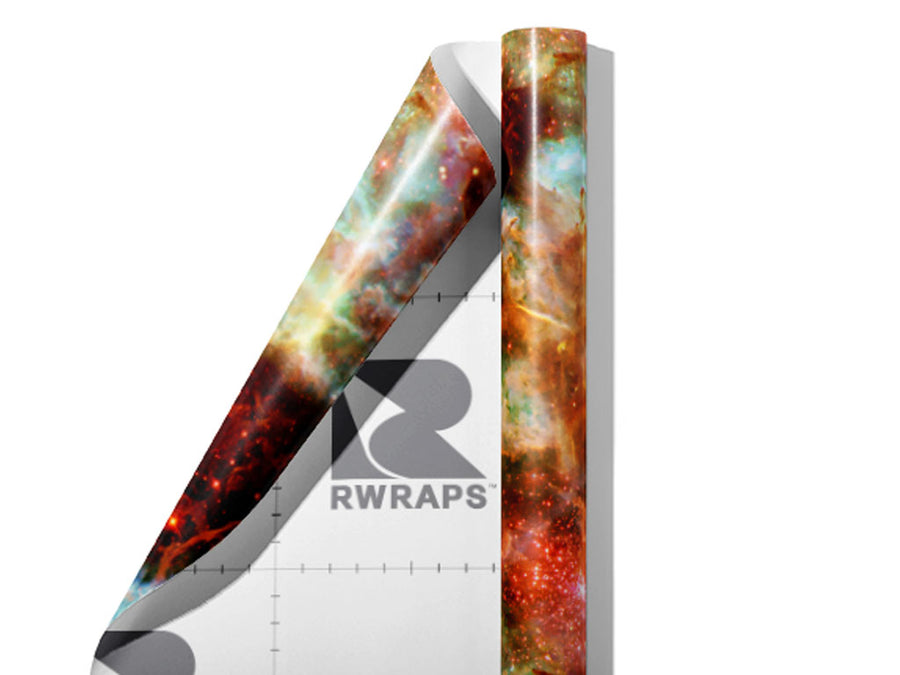 Iris Neb Science Fiction Wrap Film Sheets~Rwraps Series 914 Iris Neb Science Fiction Scrolled Sheet~3