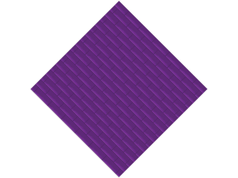Iris Purple Brick Vinyl Wrap Pattern