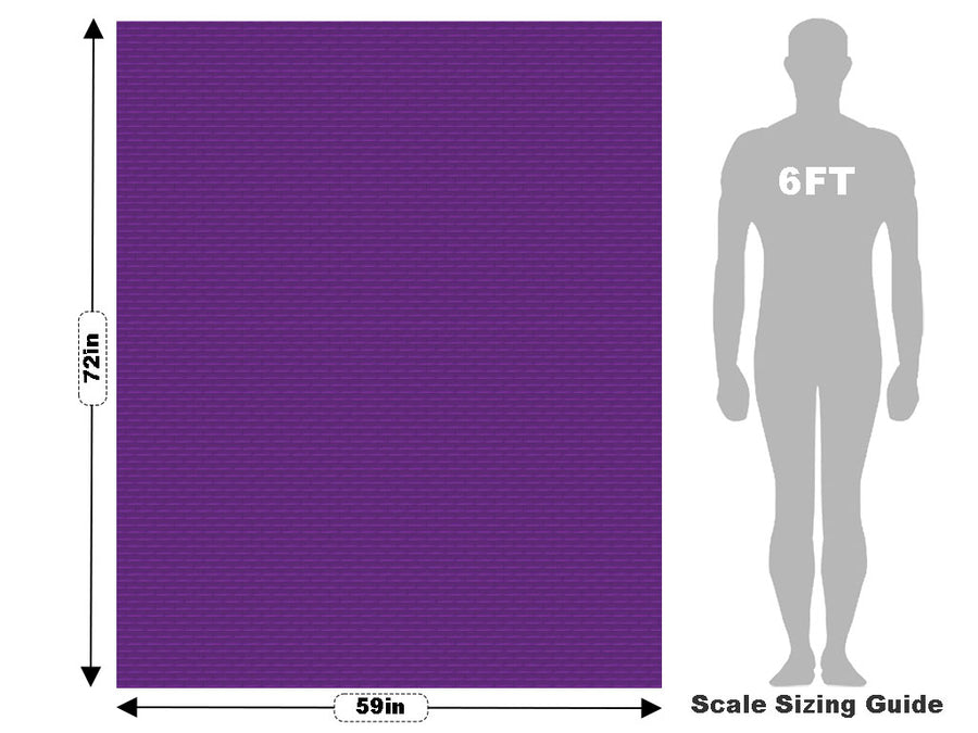 Iris Purple Brick Vehicle Wrap Scale~Rwraps Series 914 Iris Purple Brick Measurements~2