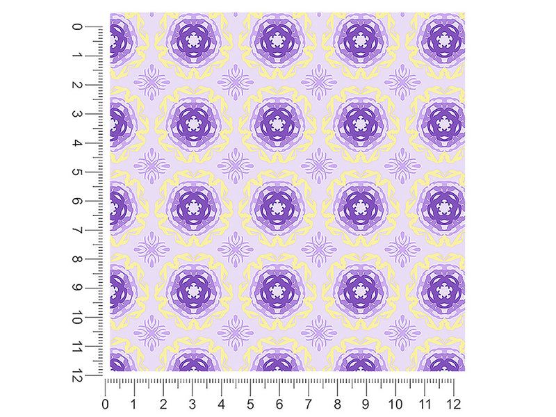 iris spotlights art deco 1ft x 1ft Craft Sheets